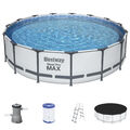 Schwimmbecken Steel Frame Pro Max™ Pool Set Swimming Pool Planschbecken Bestway