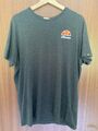 ELLESSE Herren T-Shirt, M, grau, Medium Regular Fit  grau, anthrazit, meliert, M