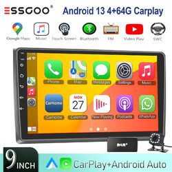 64G Für Audi A4 8E 8H B6 B7 2000-2009 DAB+ KAM Android 13 Autoradio GPS Navi BT