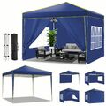 Pavillon Festzelt Gartenzelt 3x3m 3x6m UV-Schutz Partyzelt Bierzelt Faltpavillon