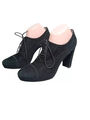 Ankle Boots Maripe Plateau Stiefeletten schwarz Pumps  Leder Gr. 41