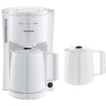 Severin KA9309 Filterkaffeemaschine Thermokannen weiss