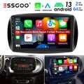 Autoradio 64G Android 13 Carplay Navi RDS Für Mercedes Smart Forfour Fortwo 453