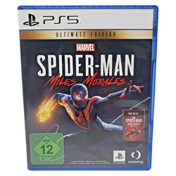 Marvel Spider-Man Miles Morales Ultimate Edition Playstation 5 PS5 2020 Parker