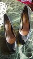 Pumps Buffalo London Gr. 41 Peeptoe HighHeels Stiletto Echtleder Wie Neu!