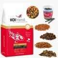  Koifutter Classic Mix 2,5 - 15 kg 5 Sorten Spirulina Fischfutter Krebse Raupen