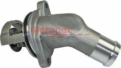 METZGER Thermostat Kühlmittel, Mit Gehäuse für AUDI/ÖFFNUNGSTEMP. [°C]92 4006263