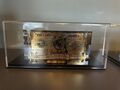 Devin Miles Dollarnote Acrylblock in Gold Nr. 74 von 200