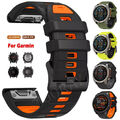 Silikon Quick Fit Armband Für Garmin Fenix 8 7 7X 6 6X Pro 5 5X Plus 3HR S70 S60