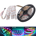 WS2812B LED Stripe 5050 RGB Streifen Leiste Band Individual Addressable 1m/2m/5m