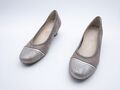 Gabor Damen Pumps High Heels Halbschuh Absatzschuh grau Gr 38,5 EU Art 25140-80