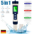 Digital PH Wert Wasser Messgerät Digital Messer Tester Aquarium Pool Prüfer DHL