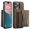 Kartentasche Leder Hülle Für iPhone 16 15 14 13 Pro Max 12 11 Handy Wallet Case