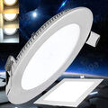 3/6/9/12/15/18/24W LED Panel Einbau Leuchte Deckenlampe Einbaustrahler ultraslim