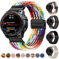 Für Garmin Fenix 3HR 7 7X 6 6X 5 5X Epix Pro Quick Fit Nylon Geflochten Armband