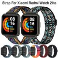 Sport Elastic Nylon Armband Für Xiaomi Mi Watch Lite 2/Redmi Watch 2 Ersatz Band