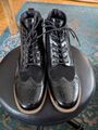 Budapester Stiefelette Gr. 42 TOP Zustand Schwarz Schuhe Stiefel