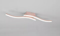 RL Design Deckenleuchte Route 2x5W Rosegold 56x9cm 4000K Restposten R62472499