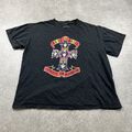 Guns N Roses Appetite For Destruction schwarzes Grafik-T-Shirt Herren XXL