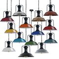 Hängelampe Deckenlampe Retro Industrial Vintage Pendelleuchte Set Design E27