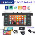 Für BMW E46 3er 318 320 325 M3 Android 13 2+32G Autoradio DAB+ Navi WIFI Carplay