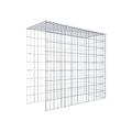 ANBAU-GABIONE Typ4 Steinkorb 100 x 90 x 40 cm, Maschenweite 5 x 10 cm, Gabionen