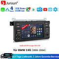 Android 13 Carplay Autoradio GPS Navi Für BMW 3er E46 318 320 WIFI RDS FM 2+64GB