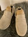 TAMARIS Wildleder Slipper Sneaker  Gr. 38 hellbeige Gummizug