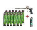 Pistolenschaum Montageschaum SET 750ml Pistole Reiniger Schaum!!!