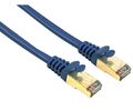 Hama 3m Netzwerk-Kabel Cat5e STP Lan-Kabel Patch-Kabel Cat 5e Gigabit Ethernet