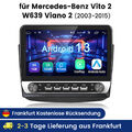 Für Benz Vito Viano W639 2003-2015 Carplay Android 13 Autoradio GPS Navi WIFI BT