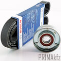 BOSCH Keilrippenriemen Spannrolle für Opel Astra G Corsa D Vectra C 1.6 1.8