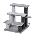 Haustiertreppe Katzentreppe 3-stufige Hundetreppe Tiertreppe 45 x 40 x 48cm