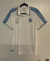 Nationalmannschaft Polo- Shirt - weiss/blau/grau - Adidas - Größe L