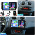 Carplay Autoradio 8G+128G Für Seat Ibiza 6j 2009-2013 Android 13.0 GPS DSP WIFI