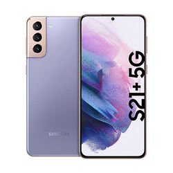 Samsung Galaxy S21 5G G991B/DS 256 GB violett stark gebraucht **stark gebraucht: deutliche Spuren/voll funktionstüchtig