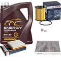 BOSCH Inspektionpaket 5 L MANNOL Energy Premium 5W-30 für Mitsubishi ASX 1.6