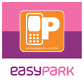 EASYPARK Hinterglasaufkleber Aufkleber Vignette EASY PARK Sticker 6x6 cm