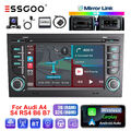 7" Für Audi A4 S4 RS4 8E 8H B6 B7 Carplay Android 13 2+32G Autoradio GPS Nav RDS