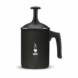 Bialetti Milchaufschäumer Tuttocrema 166 ml Milchschäumer Aluminium Schwarz