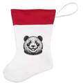 Weihnachtsstrümpfe / Geschenktüten "Happy Panda" (SG045434)