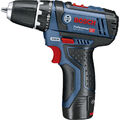 Bosch Professional GSR 12V-15 0601868109 Akku-Bohrschrauber   2 Ah  inkl. 2. ...