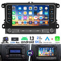 DAB+ Android 13 Carplay Autoradio GPS RDS Für VW GOLF 5 6 Touran EOS Tiguan Polo