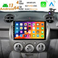 Für Mazda 2 2007-2014 Carplay Android 13 Autoradio GPS Navi Carplay WIFI 4+64G