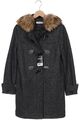 NAF NAF Mantel Damen Jacke Parka Gr. EU 36 Wolle Grau #q774ng5