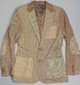 Ralph Lauren Tweed Patchwork Blazer Sakko Gr. (2) 8UK Fischgrät Hahnentritt