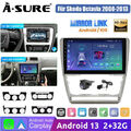 10" 2+32G CarPlay Android 13 Autoradio Navi Kamera Für Skoda Octavia 2 2008-2013