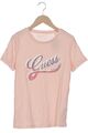 GUESS T-Shirt Damen Shirt Kurzärmliges Oberteil Gr. S Baumwolle Pink #smp5rnx