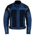 Herren Motorrad Textil Jacke Biker Textil Sommer Touring Jacke mit Protektoren