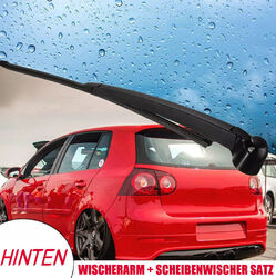 Heckwischerarm Wischerarm + Hinten Scheibenwischer für VW Polo 9N Golf IV V